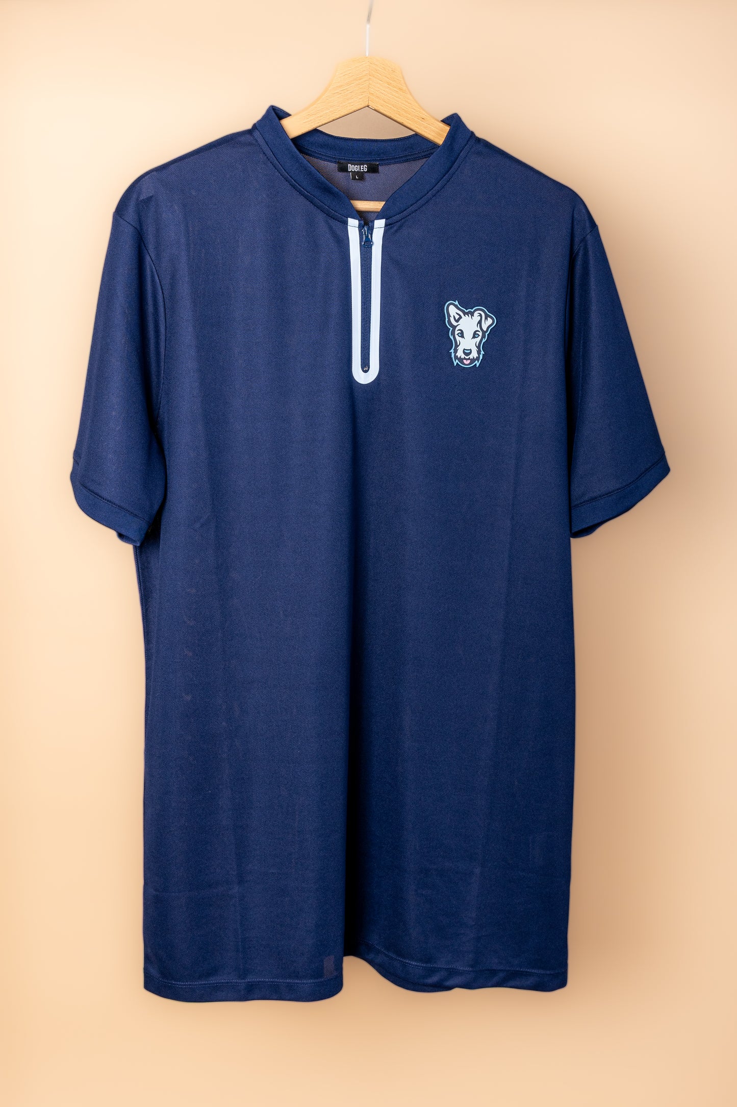Polo "Work Hard" bleu