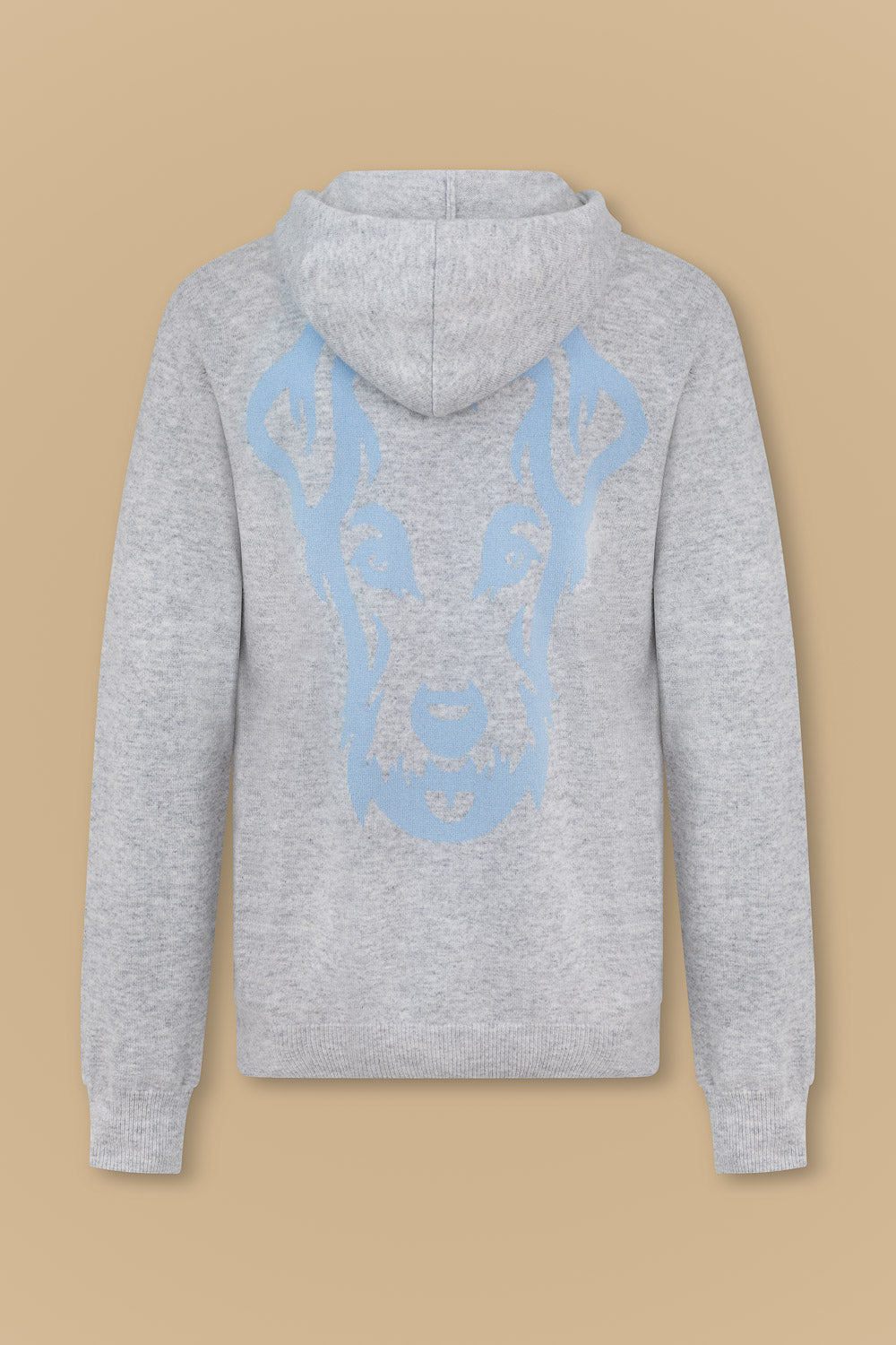 Hoodie "Lady" gris