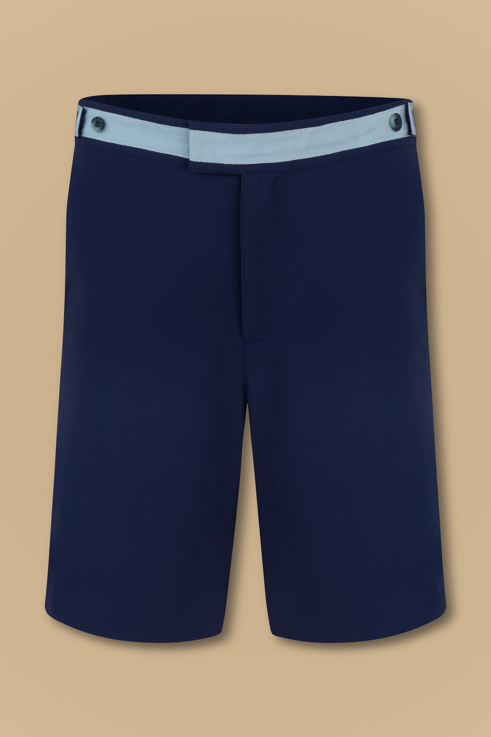 Short "Work Hard" bleu