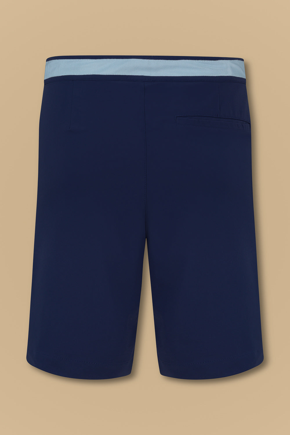Short "Work Hard" bleu