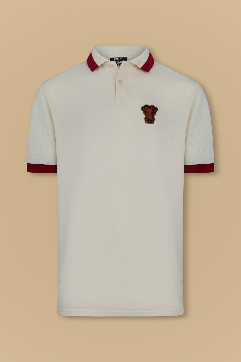 Polo "Stella" crème