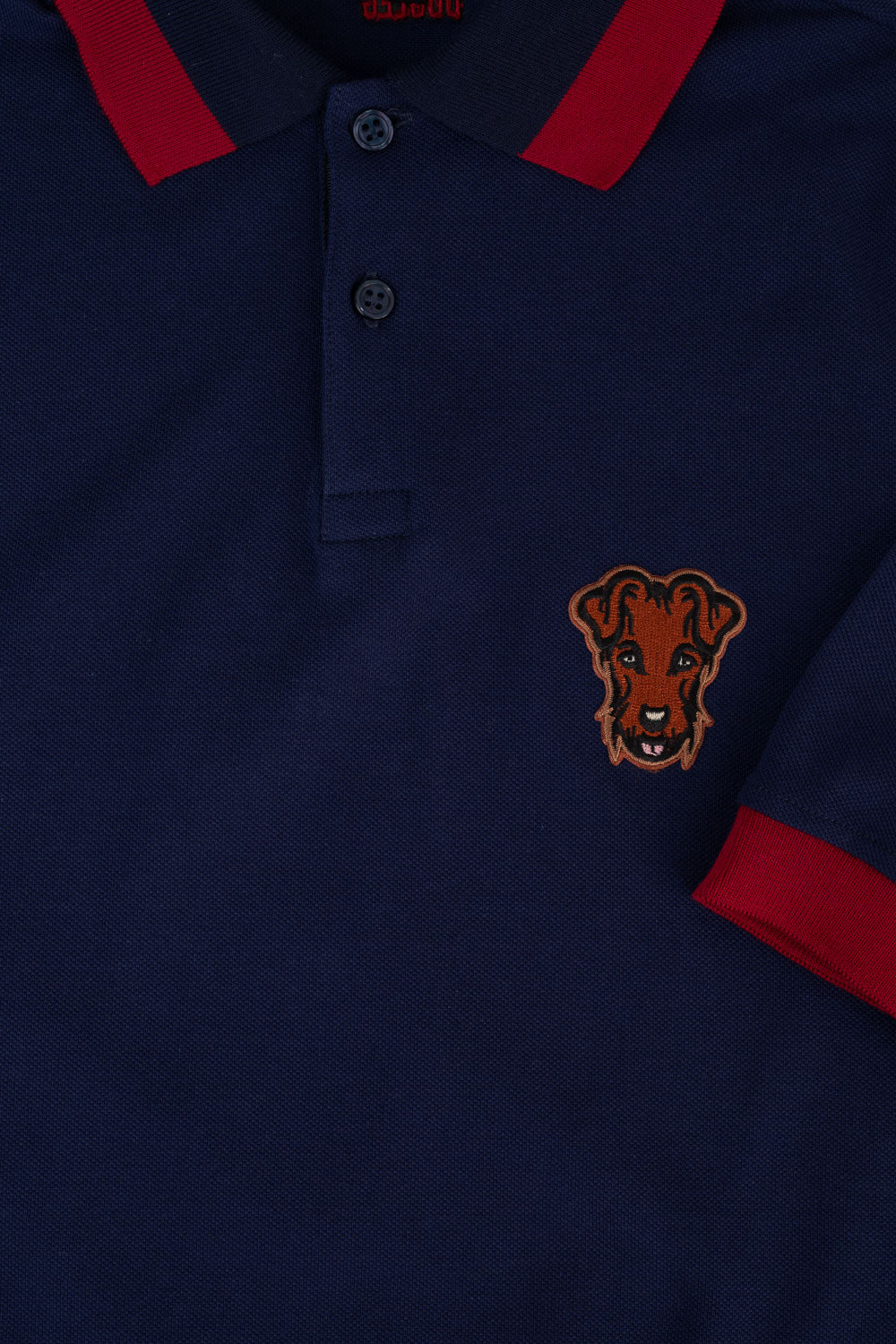 Polo de golf Dogleg bleu — confort léger et style classique