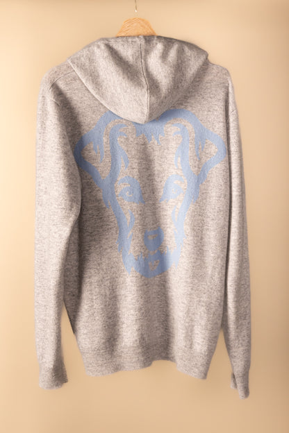 Hoodie "Lady" gris