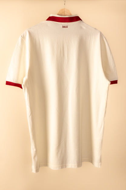 Polo "Stella" crème