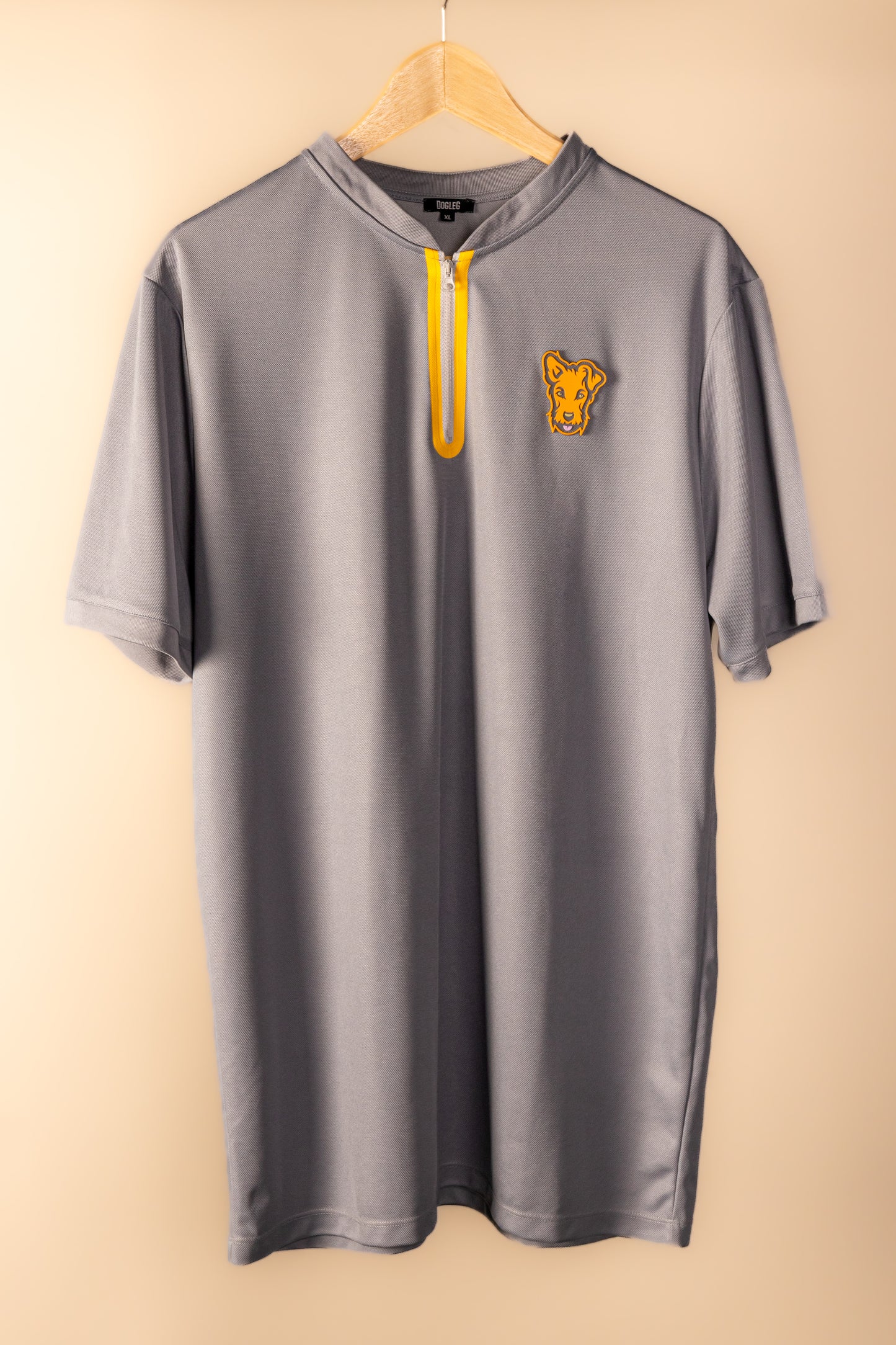 Polo "Work Hard" gris