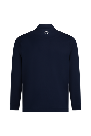 Dogleg Quarter Zip Junior Links Edition — Navy, dos