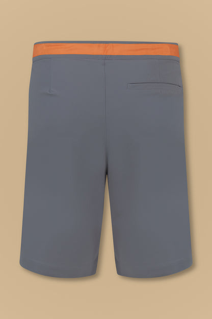 Short "Work Hard" gris