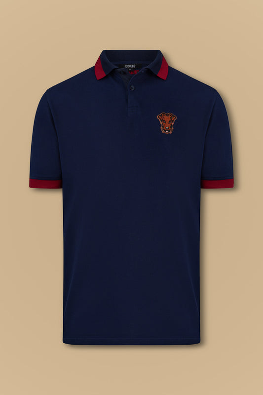 Polo "Stella" Bleu