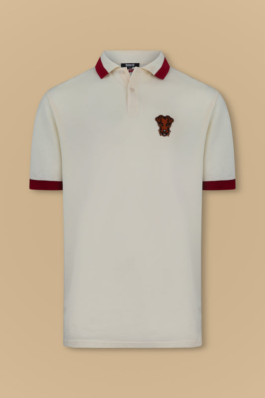 Polo "Stella" crème