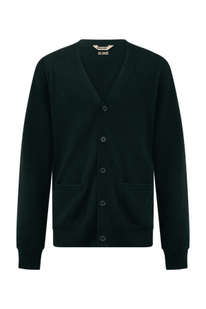 Cardigan en cachemire Dogleg April Tradition — maille cachemire premium, golf Suisse