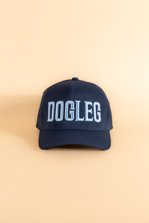 Casquette Sport de golf Dogleg bleu— accessoire respirant et ajustable alliant style et performance