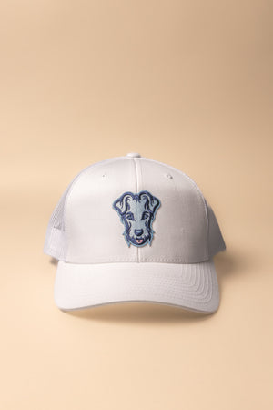 Casquette Trucker de golf Dogleg bleu — accessoire respirant et ajustable alliant style et performance