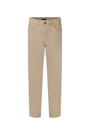 Dogleg Featherweight Pants men beige front view lightweight breathable golf pants