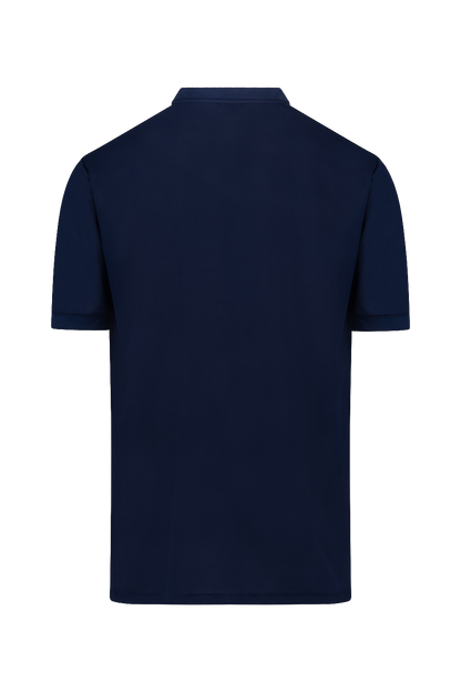 Polo "Work Hard" bleu