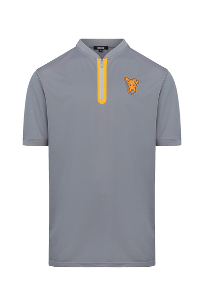 Polo "Work Hard" gris