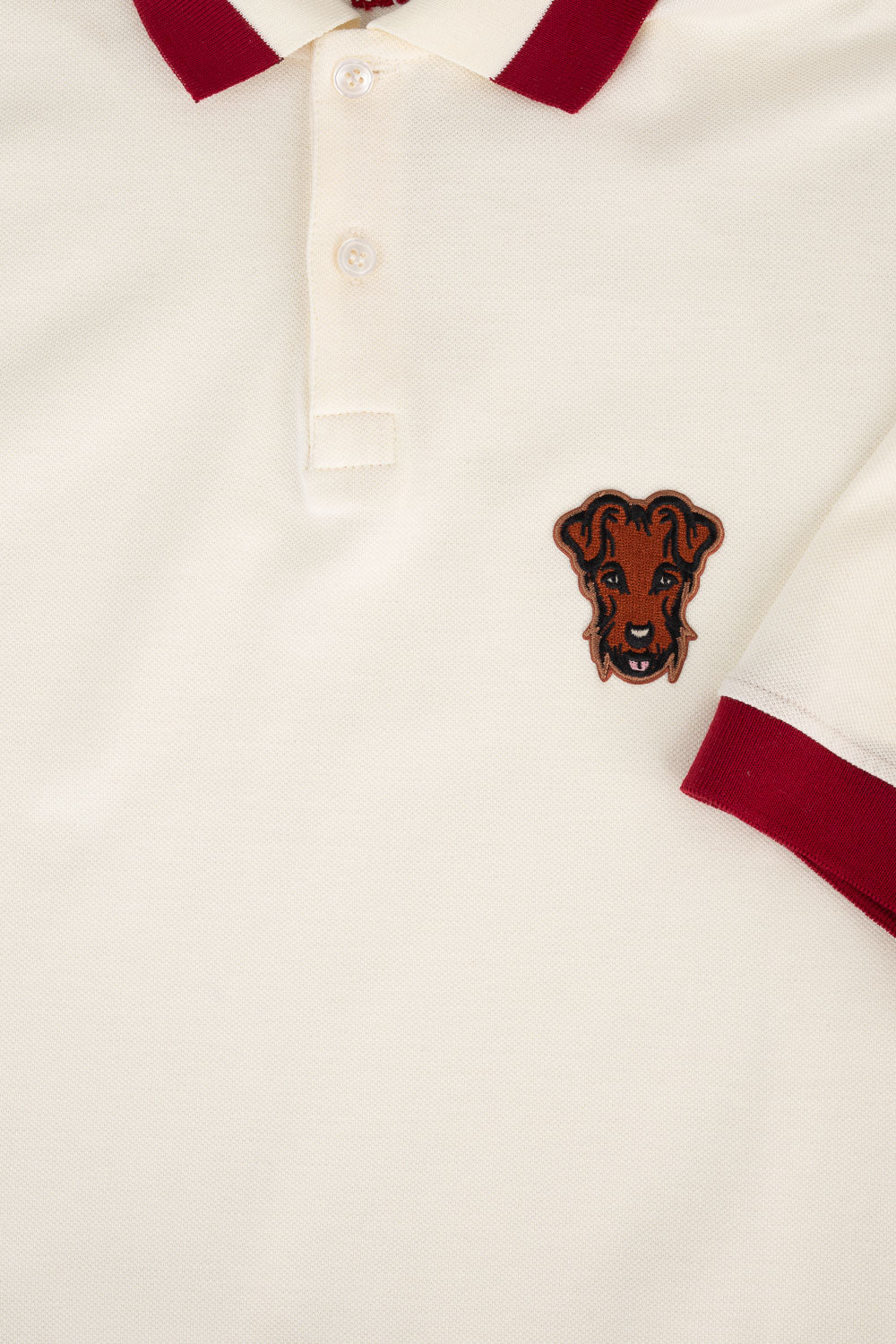 Polo de golf Dogleg beige — confort léger et style classique