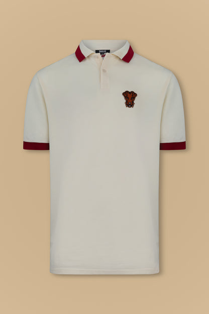 Polo "Stella" crème