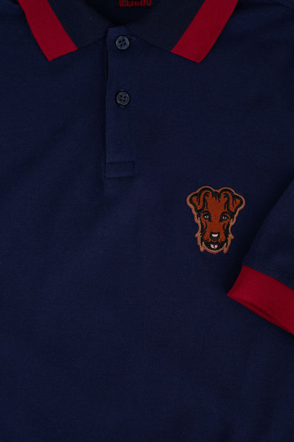 Polo "Stella" Bleu