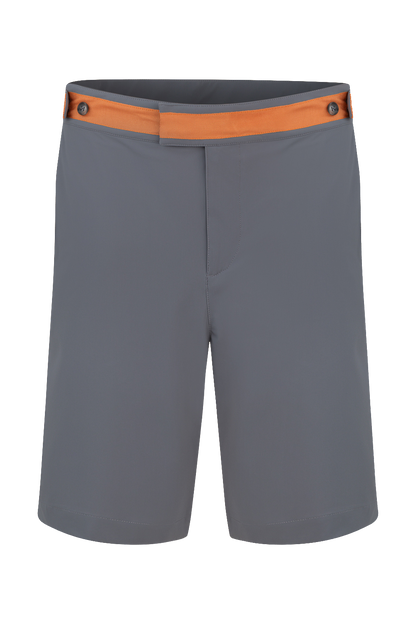 Short "Work Hard" gris