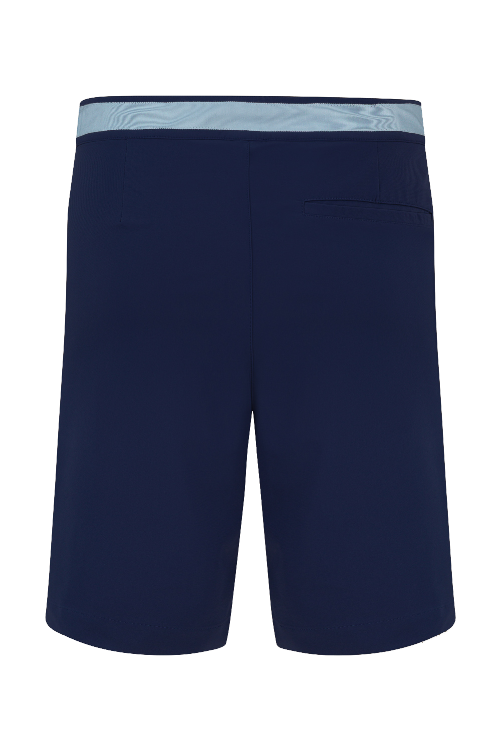 Short "Work Hard" bleu