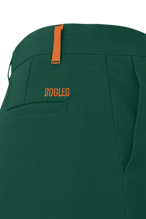 Short de golf Dogleg Featherweight enfant vert porté — short léger golf junior Suisse