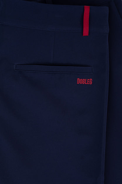 short de golf navy Dogleg — tissu respirant et élégant pour golfeur suisse